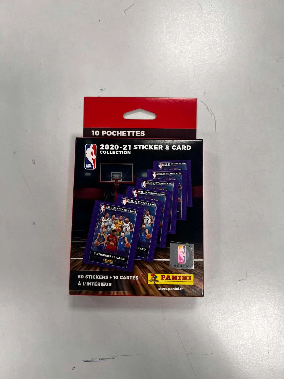 🔥 RARO: Box Panini NBA 2020-21 Sticker & Card Collection (Selada) – photo 2